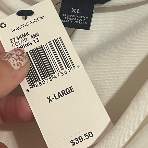 #33 NAUTICA • TANK BLOUSE • NWT - Picture 2 of 4